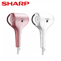  【SHARP 夏普】雙氣流智慧吹風機 IB-WX1T 粉/白#粉色-粉色