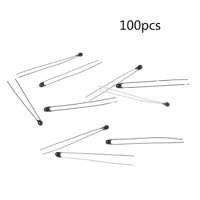 100pcs NTC Thermistor Resistor 1K-2K-3K 4.7K 5K 10K 20K 47K 50K 100K Thermistor for Temperature Cont