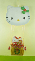 【震撼精品百貨】Hello Kitty 凱蒂貓 紙雕卡片-熱氣球玩具 震撼日式精品百貨