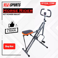 Lifesports LIFESPORTS - New Alat Olahraga Horse Rider Hit Power Squat Lifesports Original Latihan Pengecil Perut