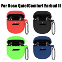 Silicone Case For Bose QuietComfort Earbuds II Bluetooth Earphone Case Cover Headset Protector for Bose QuietComfort Earbuds II