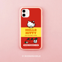 【RHINOSHIELD 犀牛盾】iPhone 13 mini/13 Pro/Max Mod NX手機殼/生鮮食品-蘋果(Hello Kitty)