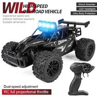 LC - Mobil Remote Control Full Propo RC Mobil Offroad dengan Lampu LED Bodi Alloy Frekuensi 2.4GHZ H