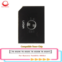 30K 20K Compatible TK-8525K TK-8525C TK-8525M TK-8525Y Toner Cartridge Chip For Kyocera TaskAlfa 4052ci