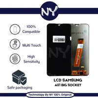 NY PREMIUM LCD SAMSUNG A01 BIG SOCKET