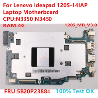 120S_MB_V3.0 For Lenovo Ideapad 120S-14IAP Laptop Motherboard With CPU:N3350 N4200 FRU:5B20P23884 100% Test OK