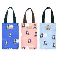 【uma hana】伯恩山犬隨身水瓶/冰霸杯防水的小提袋-2入組(水壺袋/冰霸杯袋/防水包)