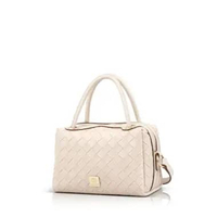 Tas Wanita Les Catino Lcn-Norah Braided Satchel -Bone