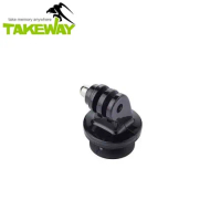 台灣製TAKEWAY運動攝影機用快拆板T-RC03快裝板(具有側向固定座)適T2T1+T1T-B03T-B01