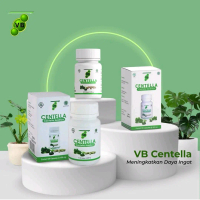 Vitabrain VB Centella Vitamin Otak Untuk Kecerdasan Anak dan Dewasa Isi 60 Kapsul Perbotol