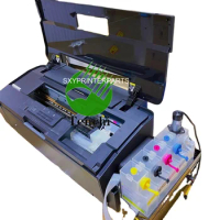 For epson L1800 DTF 90% new For Epson L1800 Printer A3 Size DTF PrinterPET Film T-shirt Printer DTF Transfer with head l1800