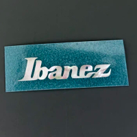 Mother Of Pearl Ibanez Guitar Headstock Logo Decal Sefl-Adhesive Guitar Accessories