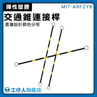 【工仔人】安全桿 三角錐分隔桿 安全桿交通 安全錐桿 耐用 優質PVC材質 MIT-ARF2YB 交通桿
