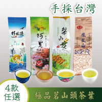 龍源茶品 台灣茗大山頭極品手採梨山烏龍茶葉 共1.5斤-2斤(任選梨山高冷茶;杉林溪;阿里山;鳳凰高山茶)