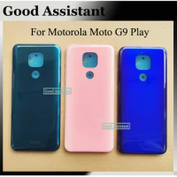 6.5inch For Motorola Moto G9 Play XT2083 Back Battery Cover Door Housing case Rear Cover parts Replacement