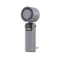 新款冰敷高速手持風扇100檔迷你usb風扇摺疊數顯製冷行動式小風扇