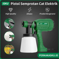 ISKU Spray Gun Elektrik Mesin Semprot Cat Air Minyak Listrik Spraygun