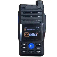 Zello Walkie Talkie Phone 4G Wifi Gps Bluetooth PTT POC Radio Long Range Network Transceptor Android Walkie Talkie 100 km