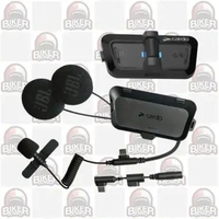 Interkom Cardo Packtalk Outdoor Intercom Ski Snowboard Style Helmet FULLSET