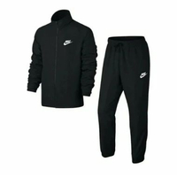 Jaket Setelan Tracksuit Nike Woven Basic Black - 861779-010