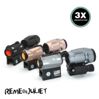 ROMEO + JULIET combination red dot sight 3X Tactical Optics Riflescope airsoft gun rmr GLOCK pistol