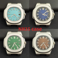 NH35 Case Dial Hands 41mm Stainless Steel Bracelet Watch Accessories Replacements for Seiko Nautilus nh36 movement Repair Tools