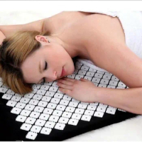 Acupressure Cushion Relieve Stress Back Pain Massage Acupuncture Mat Acupuntura Akupressurmatte Pillow Mat Meditation Cushion