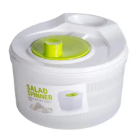 Salad Spinner Vegetable Lettuce Greens Dryer Washer Crisper Vegetable Centrifuge Salad Drying For Greens Kitchen Accessories