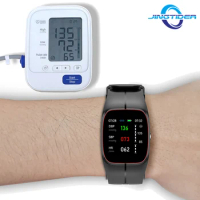 Ture Air Pump Airbag Blood Pressure Smart Watch Body Temperature Heart Rate Blood Oxygen Monitor Smartwatch Men Women Fitness