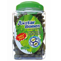 【A☆Star-Bones】A☆Star多效雙頭潔牙骨《綠色雙頭狼牙棒》2000g 超大桶裝