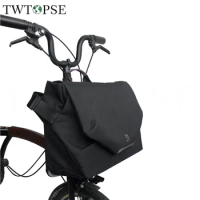 TWTOPSE Bicycle City Messenger 2.0 S Bag For Brompton Folding Bike 3SIXTY PIKES Fit 3 Holes DAHON Terns Laptop Functional Bags