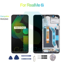 For RealMe 6i Screen Display Replacement 1600*720 RMX2040 For RealMe 6i LCD Touch Digitizer