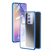 For Samsung Galaxy A54 5G 2023 Case 360° Magnetic Flip Cover Samsun Galax A 54 54A SamsungA54 Double-side Glass Shockproof Funda