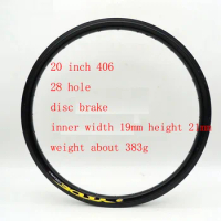 406 disc brake bicycle rim 20 inch bike rim 28 32 holes for folding bike black white rims