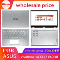 New For ASUS VivoBook 14 X412 V4000F LCD Back Cover/Front Bezel/Palmrest/Bottom Case Top Case 14 inch