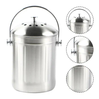 Stainless Steel Compost Composter Machine Food Waste Bin for Trash Cans