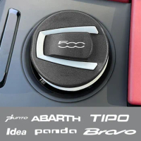 For Fiat 500 Punto Panda Seicento Argo Tipo Siena Bravo Freemont Linea Idea Abarth Car LED Light Cigarette Ashtray Container Box