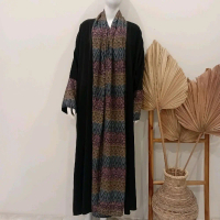 ABAYA OUTER WANITA BAHAN KATUN RAYON | ABAYA OUTER WANITA KEKINIAN | ABAYA OUTER WANITA TERBARU MODE