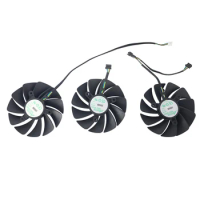 Video Card Fan For ZOTAC GAMING GeForce RTX 3080 Trinity OC White Edition LHR 87MM GA92S2U RTX3080 Graphics Card Cooling Fan