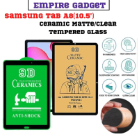 FOR SAMSUNG Tab A8 (10.5') Ceramic Matte Ceramic Clear Tablet Tempered glass Full Coverage Tablet Pa