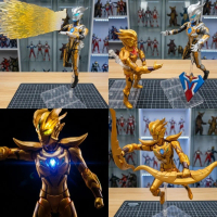 Ultraman Zero Multi SHF Ultra Action Figure Ultraman Delta Guts Spark Circle Arms Tinggi 16CM Bahan
