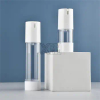 YUXI transparent AS vacuum emulsion bottle, u-shaped vacuum emulsion bottle