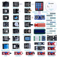 ELEGOO Upgraded 37 in 1 Sensor Modules Kit with Tutorial Compatible with Arduino IDE UNO R3 MEGA Nano DIY Electronic Kit