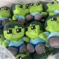 2026 New In Stock Minecraft Plush Toys Figures Creeper Zombie Horse Ender Dragon Plush Dolls