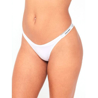 Calvin Klein Dipped String Thong 棉質性感細帶 女內褲 丁字褲/CK內褲-白色