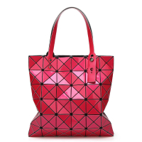 HOT★DRW301 Japanese Issey Miyake Bag Geometric diamond pattern bag six grid Bag tote bag female 2021 new portable shoulder bag