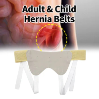 Hernia Belt Adult Children Inguinal Groin Pain Relief with 2 Removable Compression Pads Support Adjustable Medical Hernia Bag