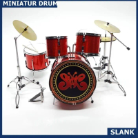 Miniatur drum slank merah MINIATUR DRUM SLANK pajangan slank termurah