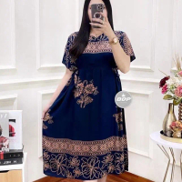 Daster Chibi Luna Viral (Jumbo)-Daster Wanita- Daster Seksi-Daster Rayon Busui Nyaman Dress Bumil Pa