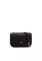 TORY BURCH Tory Burch Emerson Flap Shoulder Bag In Black 147214